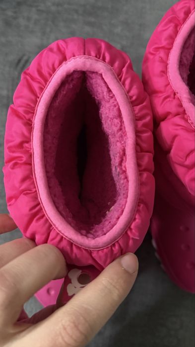 Crocs Classic Neo Puff Boot Kids для дівчинки 29-30
