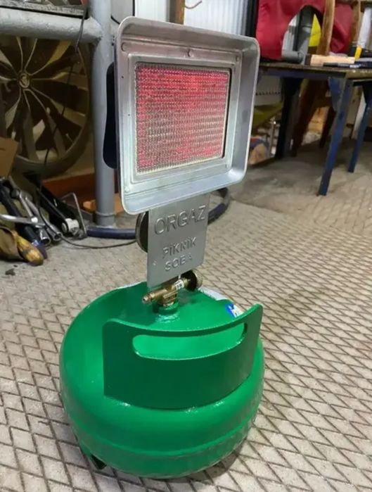 Газовий пальник інфрачервоного випромінювання Nurgaz 309 с редуктором