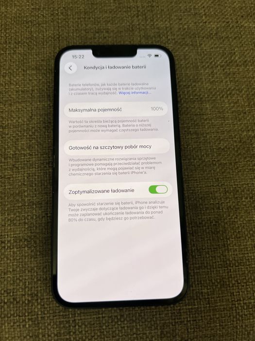 Iphone 14 128gb, 100% bateria, gwarancja