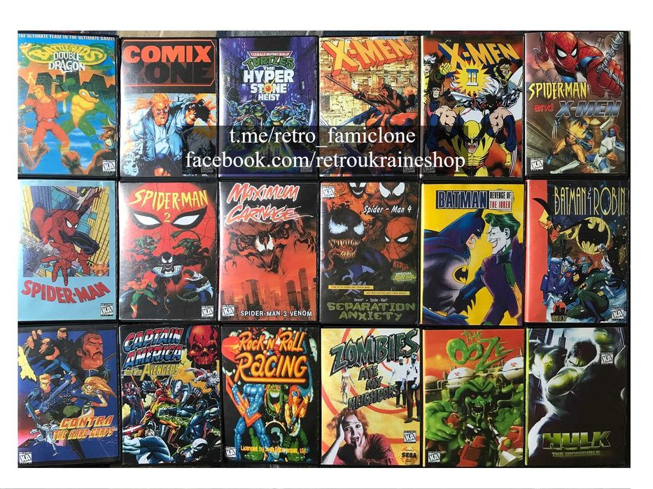 SEGA Середній бокс Mortal Kombat Battletoads для приставок mega drive