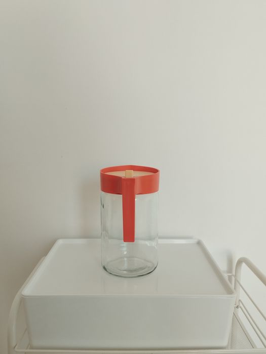 Jarro Toddy vintage dos anos 70, capacidade 1 litro.