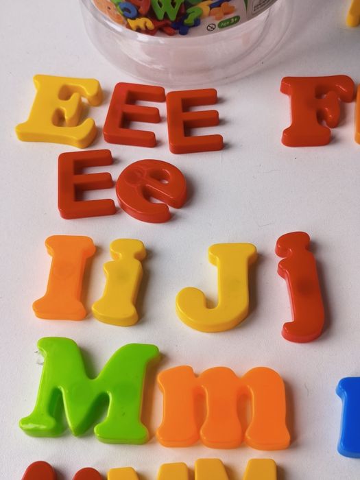 Магнітні букви і цифри. Англійський алфавіт.