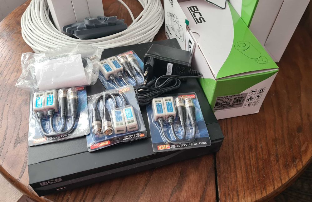 Kamery monitoring bcs-tqe4500ir3 b - 4 kamery
