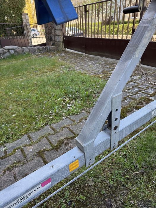 Przyczepa podlodziowa 1000 kg dmc