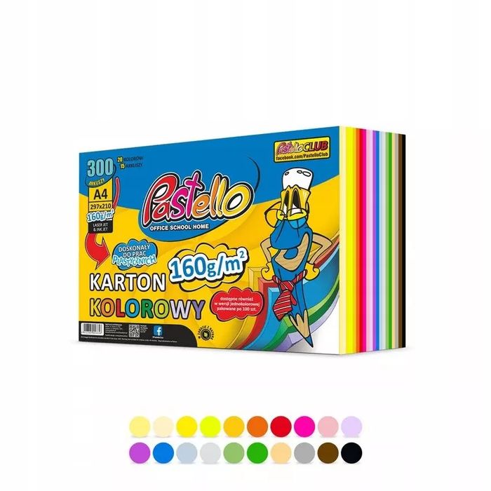 Blok techniczny A4 Pastello. Nowy Produkt