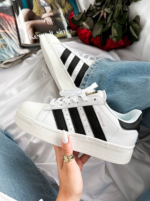 HIGH QUALITY! Adidas Superstar Platform 36 37 38 39 40 41 суперстар