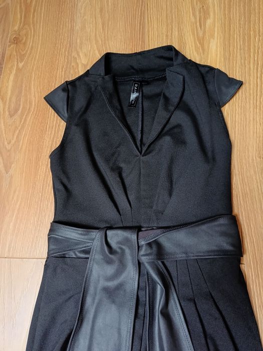 Czarna elegancka sukienka Rainbow Bonprix