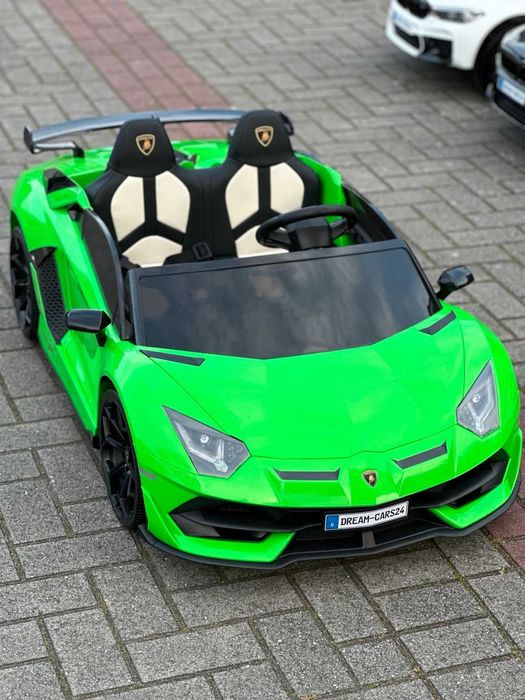Lamborghini SVJ dla dzieci AUTKO NA AKUMULATOR 24V 2x200W wersja DRIFT