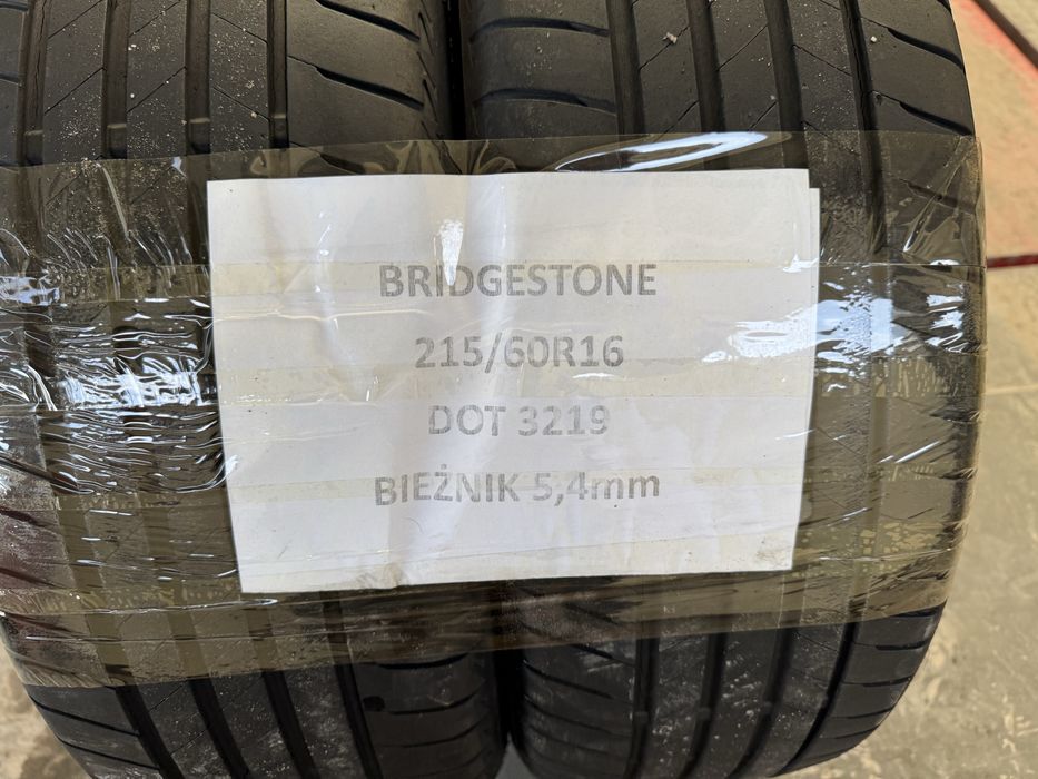 Opony letnie Bridgestone Turanza T005 215/60R17 5,4mm Dot 3219