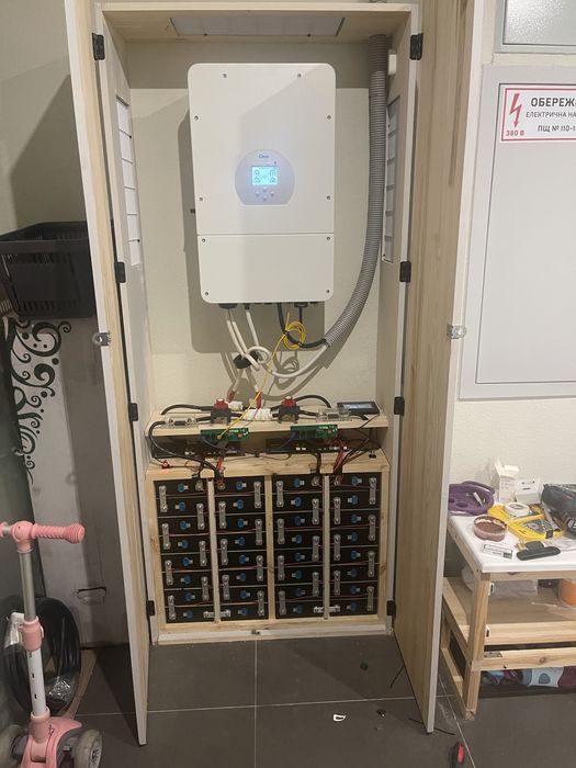 Аккумулятор LiFePO₄ 48V 280/314Ah,CAN,JK BMS · Под инвертор 6–20 кВт