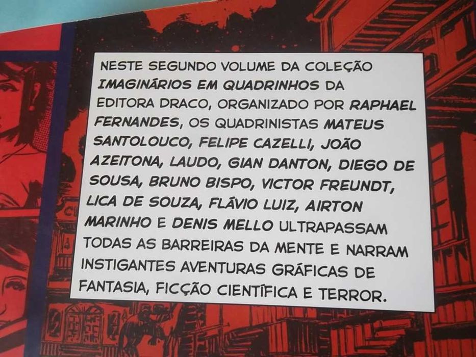 Imaginários em Quadrinhos, Volumes 1 e 2 - O melhor da BD brasileira.