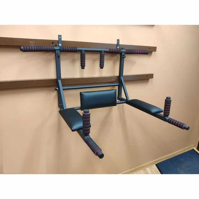 Турнік-Бруси-Прес 3-в-1 (4-в-1) | Розбірний, Навантаження 250 кг