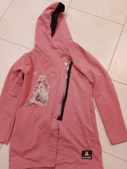 Bluza dziewczęca rozsuwana LaLoca