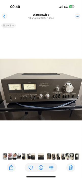 Amplituner wzmacniacz Technics SU-7700K altus jamo