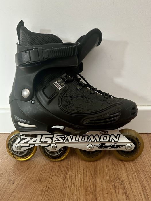 Rolki Salomon 42 UFS aggressive freeride czarne