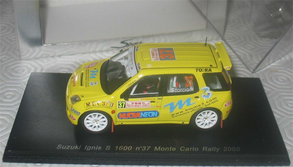 Spark - Suzuki Ignis S1600 - Rally Monte Carlo 2005 - Alan Scorcioni