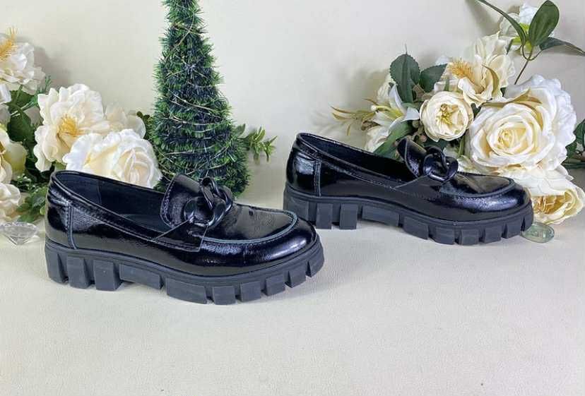 Półbuty skórzane Nessi rozm. 38