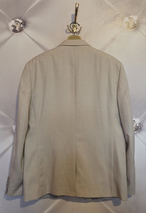 Garnitur męski beżowy