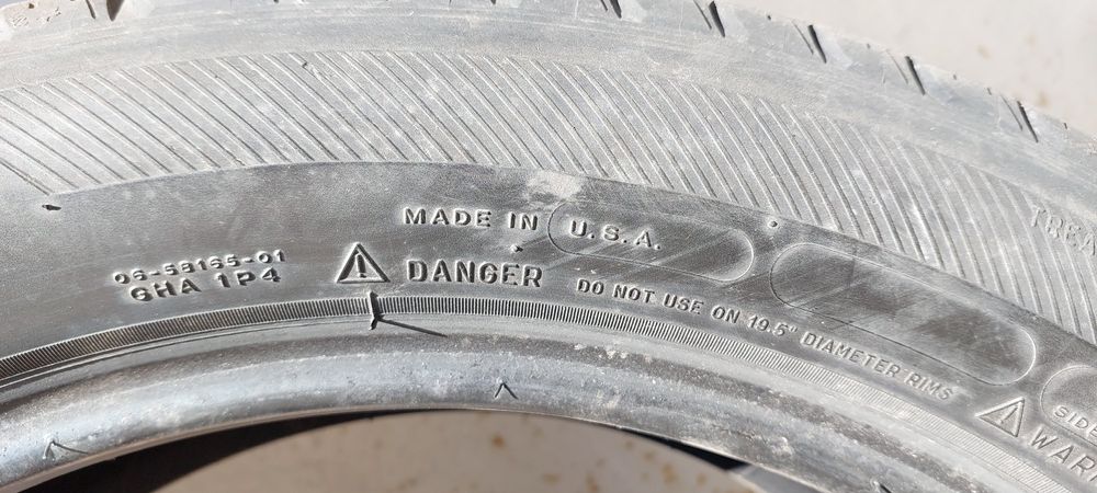 Резина 235×55 R-19 Лето.MICHELIN