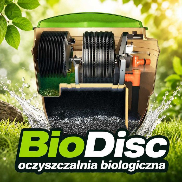Przydomowe biologiczne oczyszczalnie ścieków Kingspan BioDisc – montaż i serwis