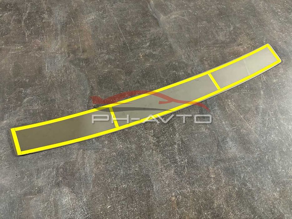 Накладка на задній бампер Skoda Superb 3 з 2015 Седан Нержавійка