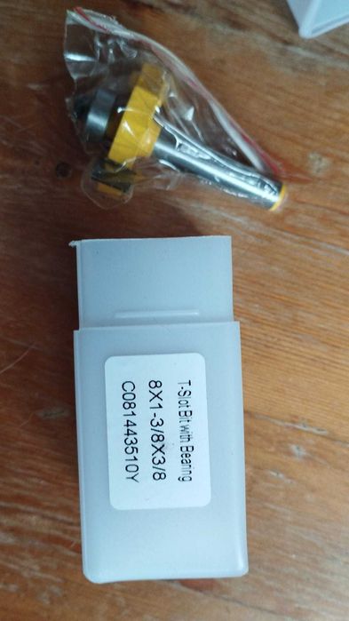 Brocas para Tupia várias diámetro 8mm. Novas