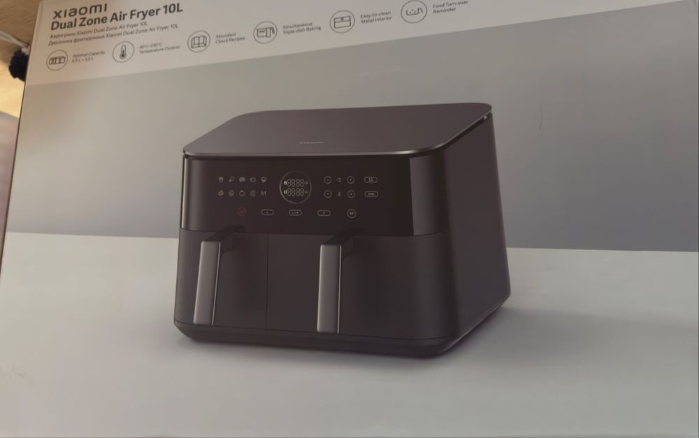 Xiaomi Fritadeira A Ar Dual Zone 10l