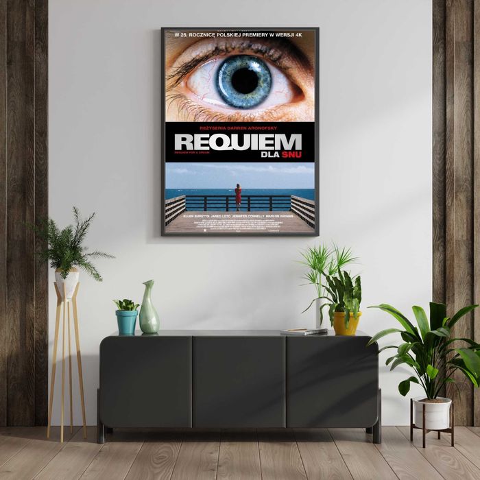 Plakat filmowy "Requiem dla snu" 68 x 98 cm
