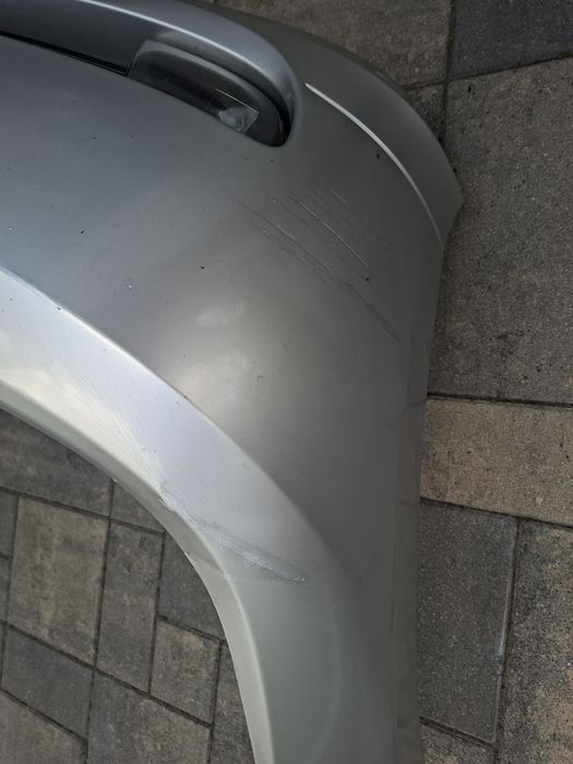 Bmw 3 e90 e91 lift 08-12 zderzak przod przedni srebrny titansilber