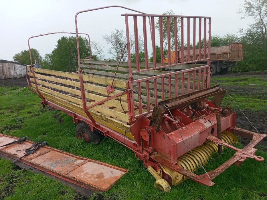 Продам прицеп підборщик сіна трави соломи