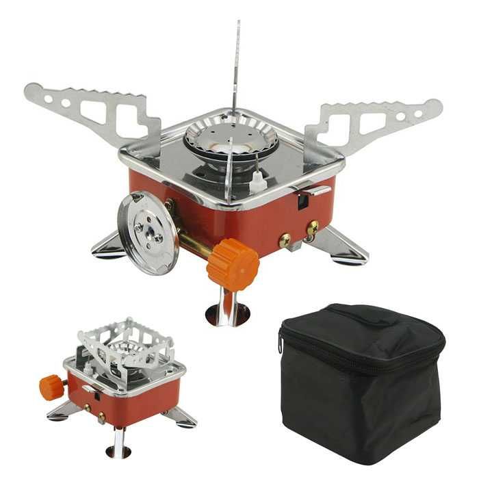 газовая плита портативная с чехлом