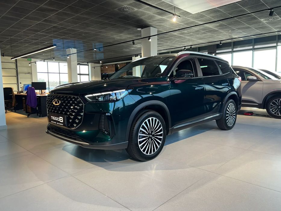 Chery Tiggo 8 TIGGO 8 1.6 T-GDI Comfort | AURORA GREEN | 7-osobowy