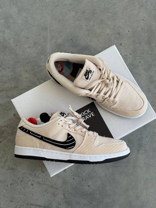 Оригинал Nike SB Dunk Low Albino Preto ‘Jiu-Jitsu’ (FD2627 200) мужские кроссовки найк сб данк лов