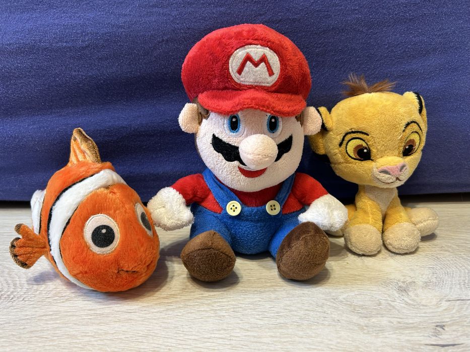 Мягкие игрушки из мультфильмов и игр