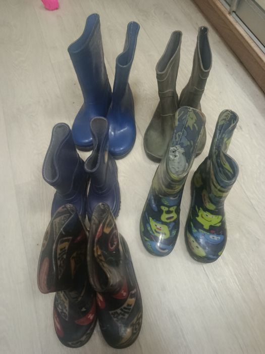 Дитячі резинові сапожки розміри 24-26-31-33