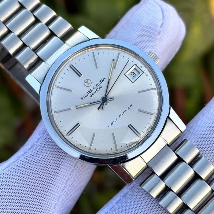 Favre Leuba Twin Power Manualny Vintage