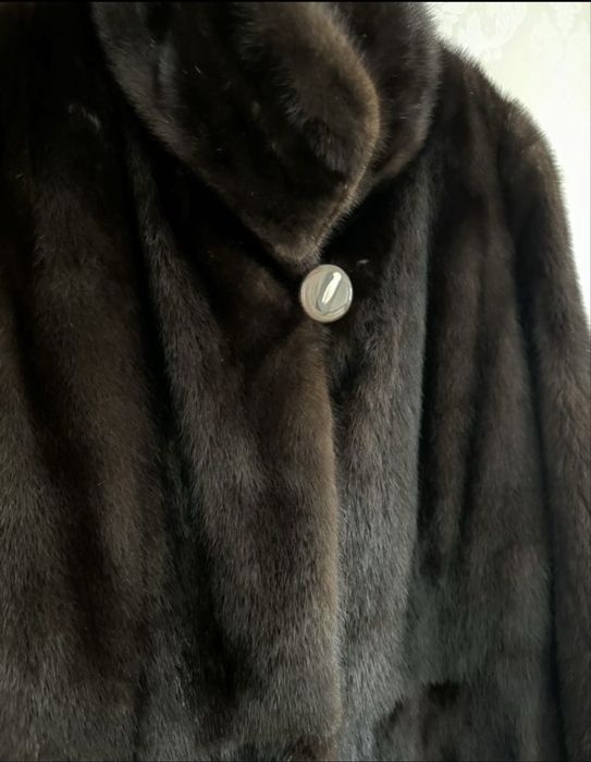 Норковая шуба, длинная, новая
