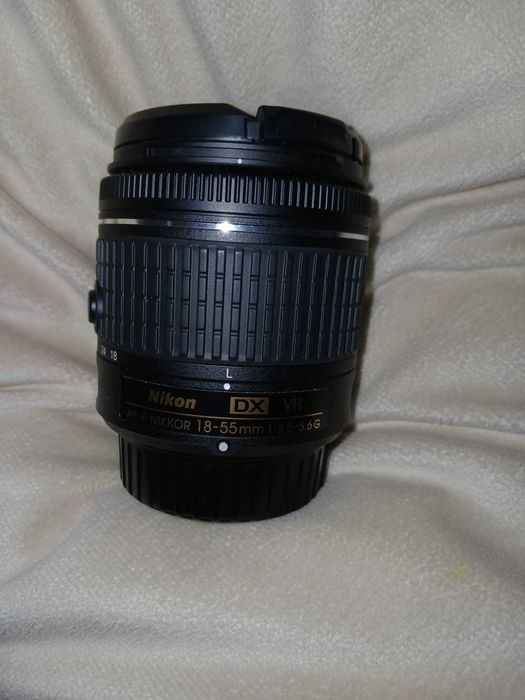 Lente em estado como nova nunca usada 18-55 para Nikon