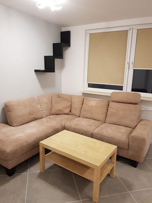 Wynajmę mieszkanie dwupokojowe z aneksem kuchennym 48. na parterze