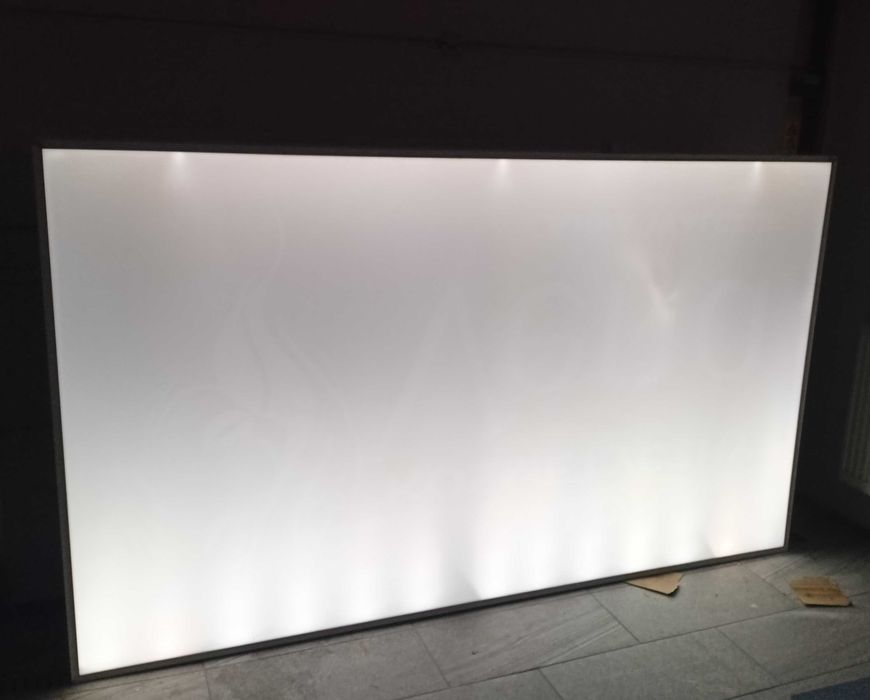 Kaseton podświetlany LED, baner reklamowy