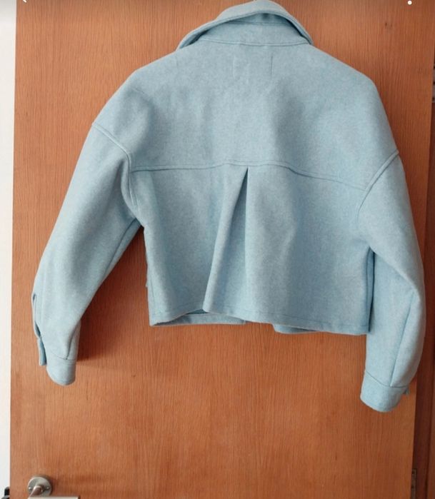 Casaco Curto / Sobrecamisa Azul Bebé Stradivarius