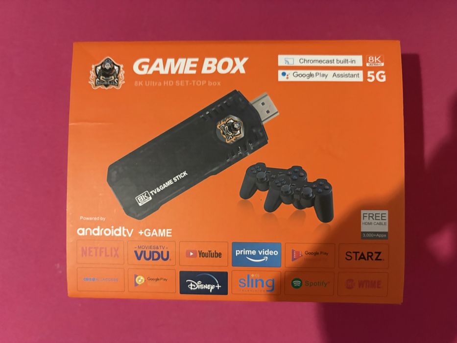 Смарт тв приставка  игровая консоль