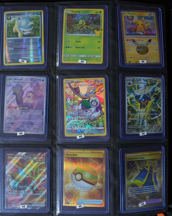 Cartas/Singles Pokémon TCG Inglês/English.