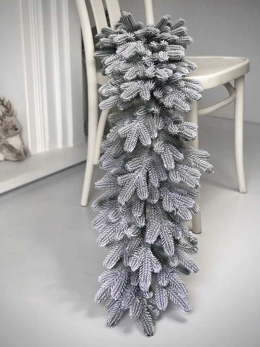 Хвойні новорічні гірлянди Traditional - декор (засніжені 1.2 м та 2 м)