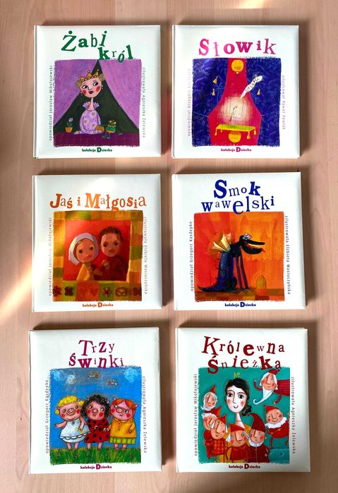 Kolekcja Dziecka Agora Bajki dla dzieci Zestaw bajek książeczek + CD