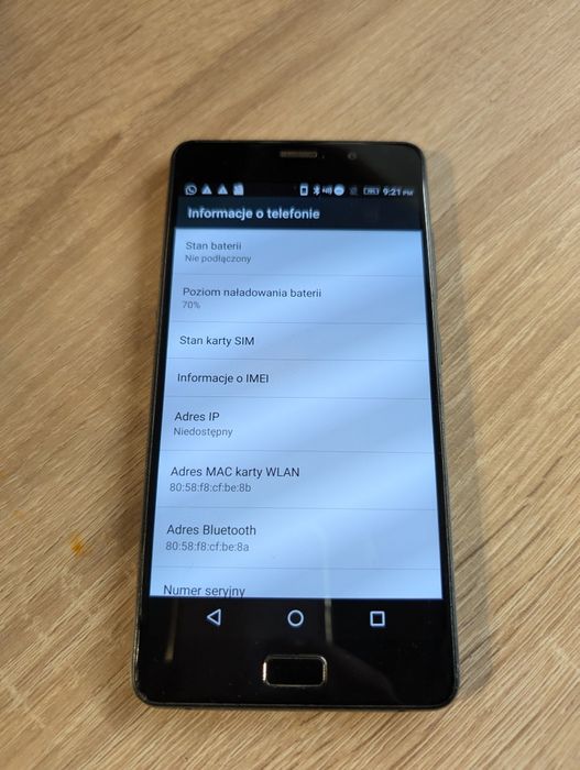 Telefon Lenovo P2a42 grafit