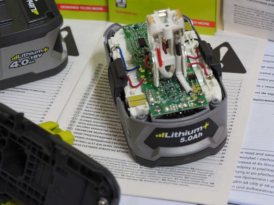 Bateria Bez obudowy RYOBI 18v 6Ah pasuje do 4ah, 5Ah akumulator