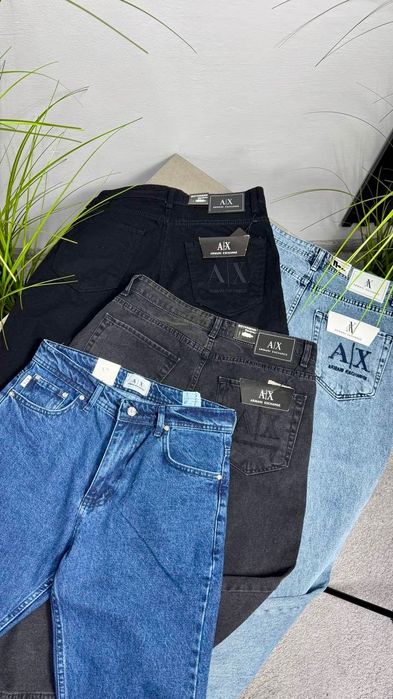 ‼️LUX‼️БЕЗ ПРЕДОПЛАТ‼️Мужские джинсы Армани Armani | джинсы Армани | мужские классические джинсы Armani | штаны Армани | Armani | мужские джинсы |