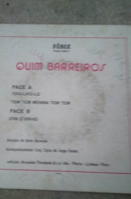 Discos vinil Quim Barreiros anos 70