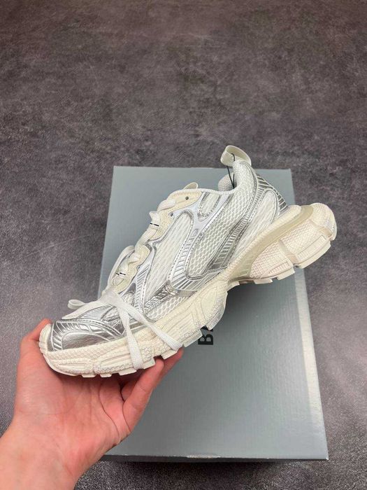 Кросівки Balenciaga 3XL Runner Beige баленсіага раннел 3хл сірі